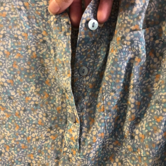 CJ Banks 1x Button blouse women’s - Picture 3 of 4